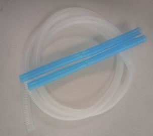 1.5 Meters Length Corrugated Flexible Tubing EVA/PE Transparent For Medical Device