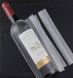 Προστατευτικό πλαστικό μανίκι πλέγματος PE, προστατευτικό FDA μανικιών μπουκαλιών κρασιού εγκεκριμένο